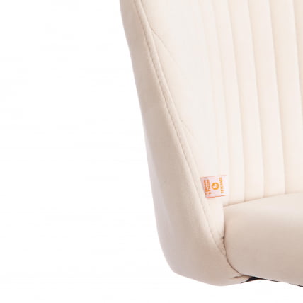 Кресло MELODY флок , молочный, 4_7