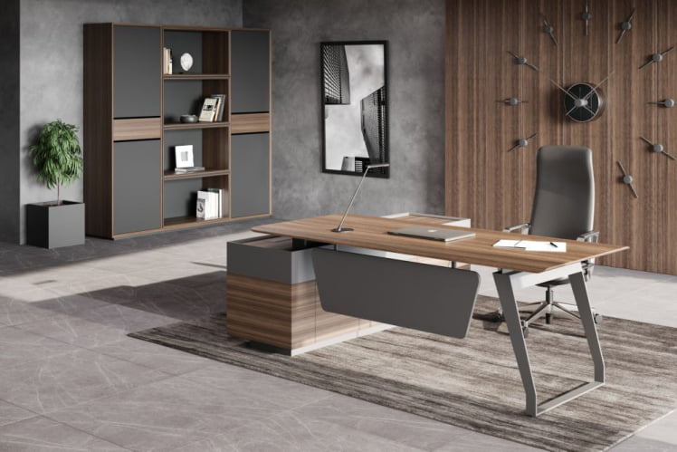 Шкаф высокий трехсекционный QUARTZ QZ.0303.BW.GF_1