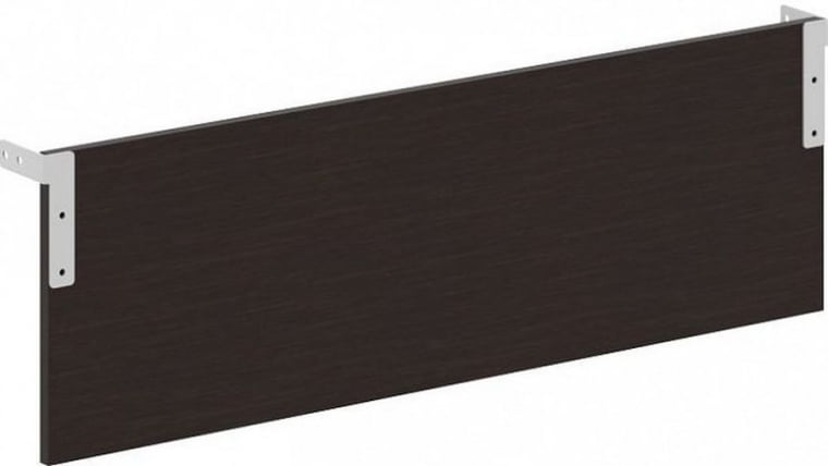 Фронтальная панель к одинарному столу XTEN-Q XDST 187 Легно темный Алюминий_0