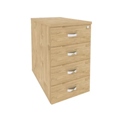 Тумба приставная / опорная ONIX O.TPO-1.7 Тиквуд Светлый_0