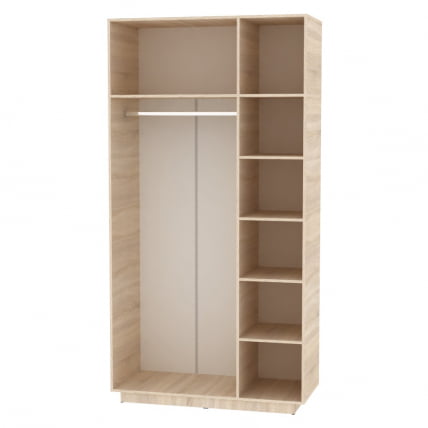 Шкаф распашный Аврора(H23)2322х1201х540(Венге)_1