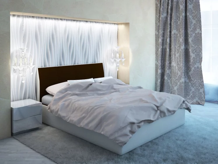 Кровать Visconti Коричневый\Бежевый_0