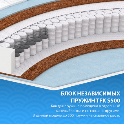 Матрас Bio Tonus TFK 80x190_2