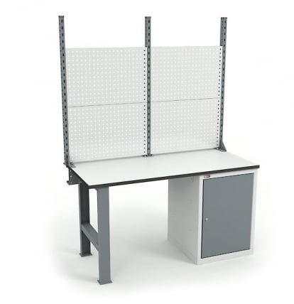 Верстак ВЛ-150-03 ДСП + Экран ВС-150-Э2 ЕСД / ESD_0