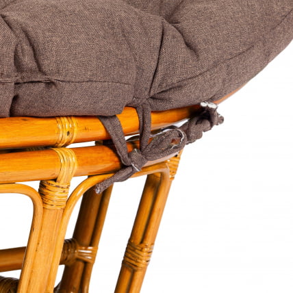 Диван MAMASAN/МАМАСАН 23/02 W /с подушкой/ подушка 182х119 см, 169х102х80 см, Pecan (орех), ткань, коричневый, 3М7-147_10