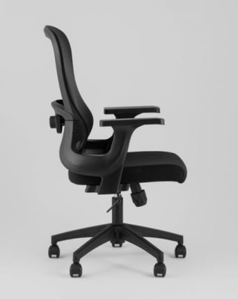 Кресло офисное TopChairs Petal черный_3