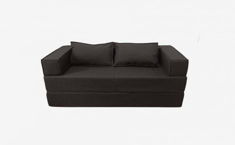 Диван прямой бескаркасный Хит (Berhouse) Цвет фасада: Биттер; Тип: Прямой; Материал фасада: Рогожка_0