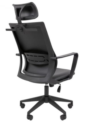 Кресло руководителя Chairman 545 экокожа Черный_11