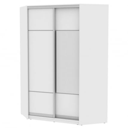 Шкаф-купе ЙА-230х1400-718-2(Белый-Д4Д3) / YA-230х1400-718-2(Белый-D4D3)_0