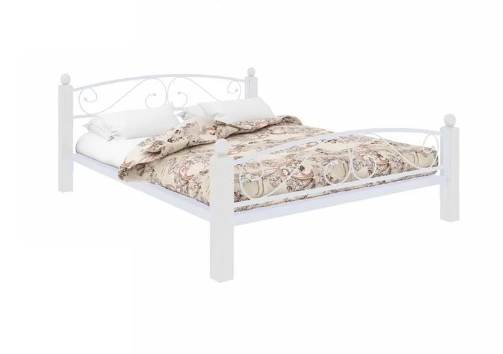 Кровать Вероника Lux Plus 1600х1900 Белая_0