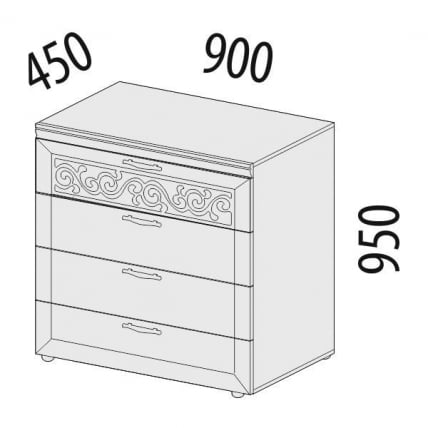 Комод Тиффани 93.18_1