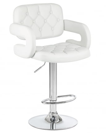 Стул барный DOBRIN TIESTO Белый_0