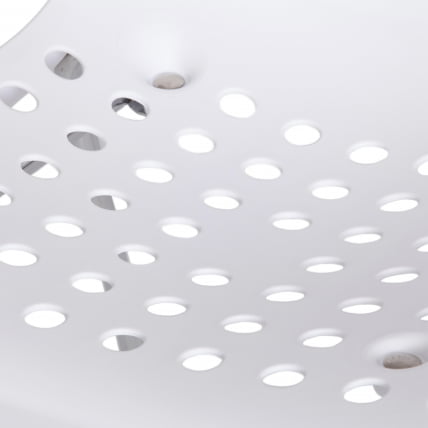 Стул SKALBERG (mod. C-084-A) металл/пластик, 46 х 56 х 79 см, White (белый) / Chrome (хром)_7