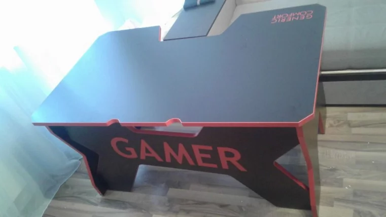Стол геймерский Generic Comfort Gamer2/DS/NR Красный Черный_7