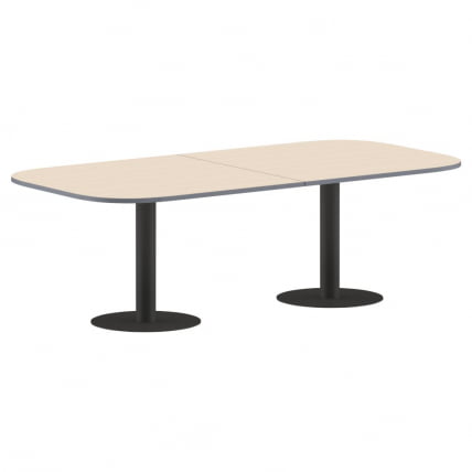 Конференц-стол на 6-8 человек IMAGO ПРГ-8 Клен-антрацит_0