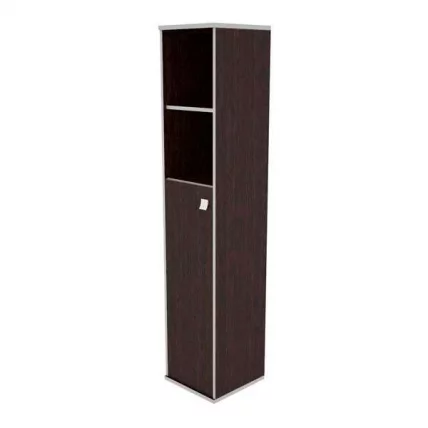 Шкаф высокий узкий левый STYLE Л.СУ-1.6 Л Венге Цаво_0