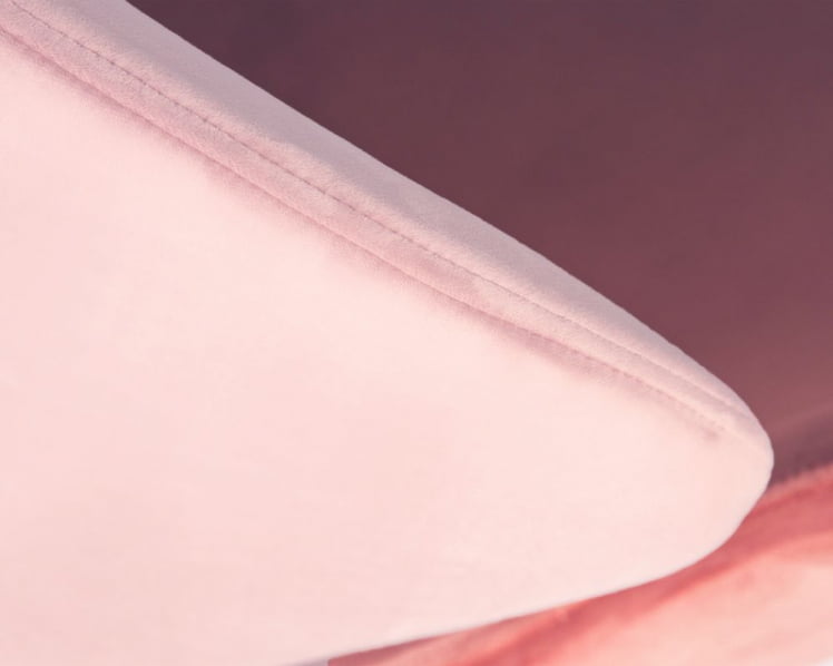 Кресло дизайнерское DOBRIN SWAN (розовый велюр BLUVEL52)_11