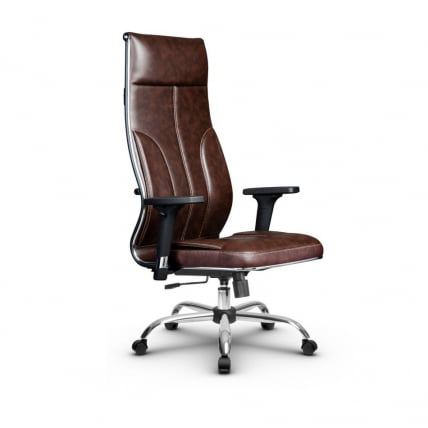 Кресло руководителя Metta L 1m 46/2D Комплект 5 Коричневое_0