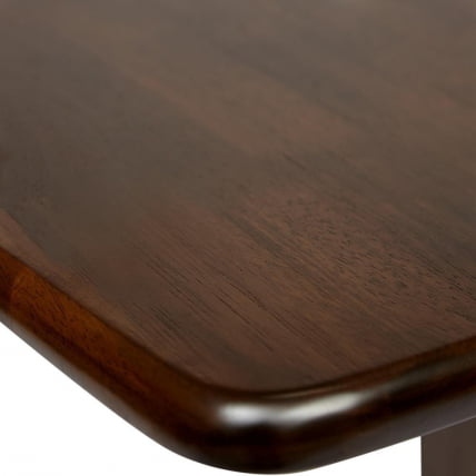 Стол TEODORO (mod. F-SHR3624RD W4) дерево гевея/мдф, 60x90(90x120)x76см, walnut (орех)_4