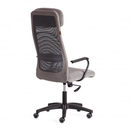 Кресло PROFIT (мп) PROFIT (мп) флок/ткань, серый, 29/W-12_2