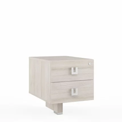 Тумба подвесная с 2 ящиками SOL29730102 Светлый дуб_0