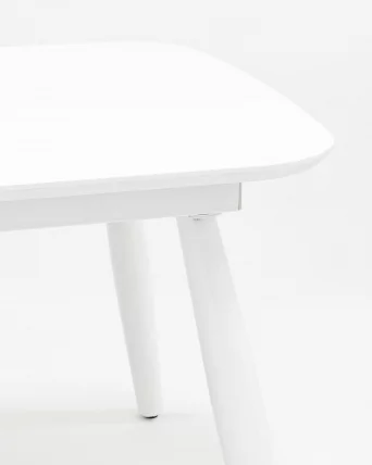 Стол раскладной Чикаго 120-160 Белый_6