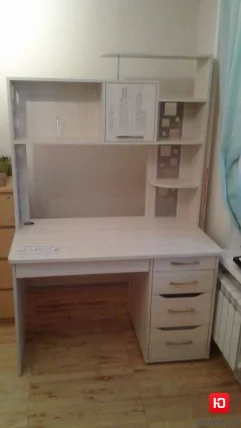 Стол компьютерный с надстройкой Мегаполис 55.15 55.23 Сосна Астрид_17