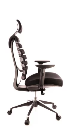 Эргономичное кресло Ergo Black ткань Черный_1