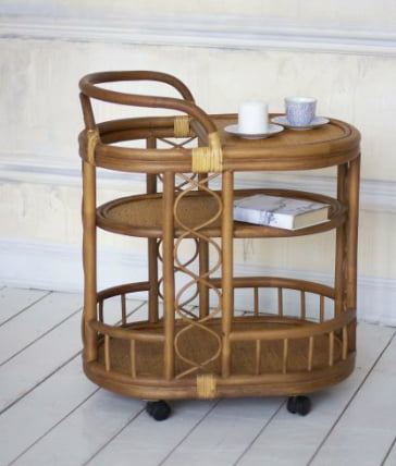 Столик сервировочный 21/06 молочный шоколад_0