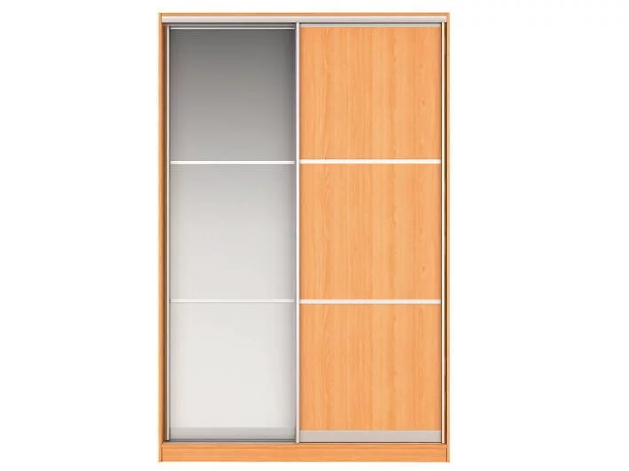 Шкаф-купе Джонни Вариант 8 Тройной Зеркало/Тройной ЛДСП_0