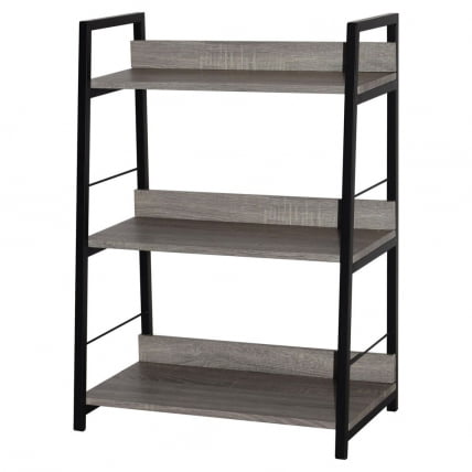 Стеллаж на металлокаркасе BRABIX LOFT SH-002 Дуб антик_1