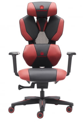 Кресло геймерское Everprof Tiger Экокожа Красный_3