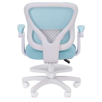 Детское кресло CHAIRMAN KIDS CH106 с подножкой Голубой_2