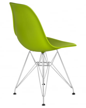 Стул обеденный DOBRIN DSR ножки хром Салатовый G-08_3