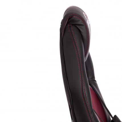 Кресло DRIVER (22) кож/зам/ткань, черный/бордо, 36-6/TW-13_10