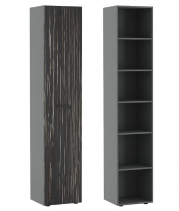 Шкаф для бумаг DALI DLI37251021 Эбен Антрацит_0