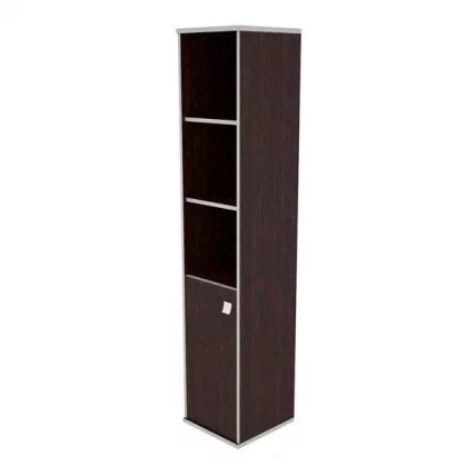 Шкаф высокий узкий левый STYLE Л.СУ-1.1 Л Венге Цаво_0