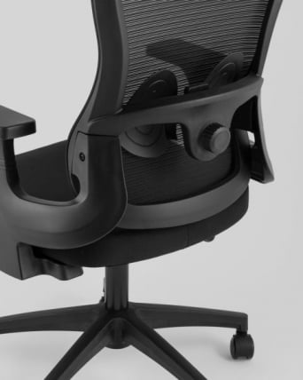 Кресло офисное TopChairs Petal черный_6