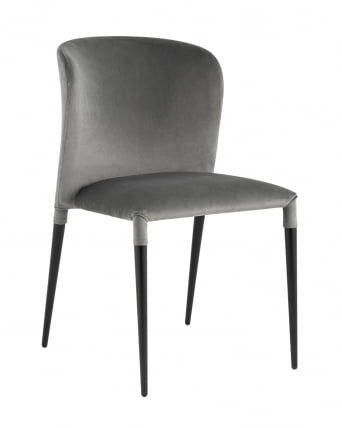 Стул для кухни Лори велюр Серый_0