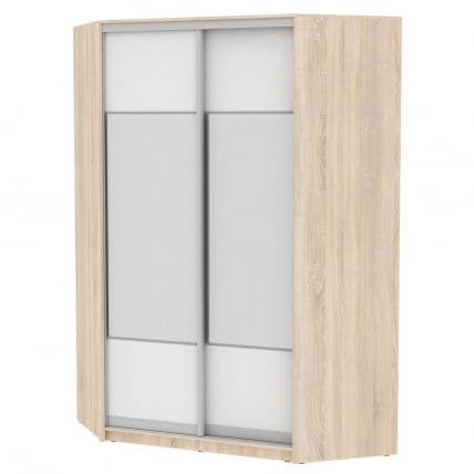 Шкаф-купе YA-230х1400-568-4(ДСС-Белый-D3D3)_0