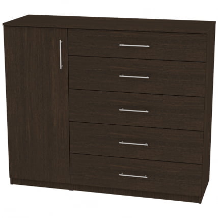 Комод Калисто(K40)1147х1352х468ручкарейлинг160мм(Венге)_0