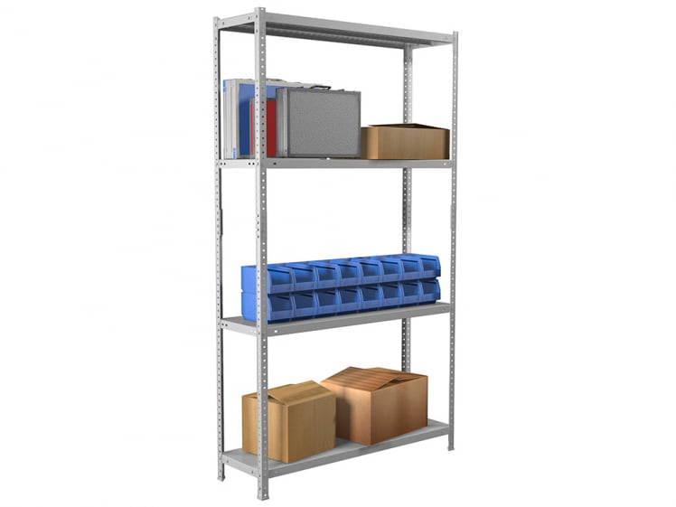 Стеллаж МС Стандэрт 200КД/100кс30/4 / MS Standart 200KD/100x30/4_0