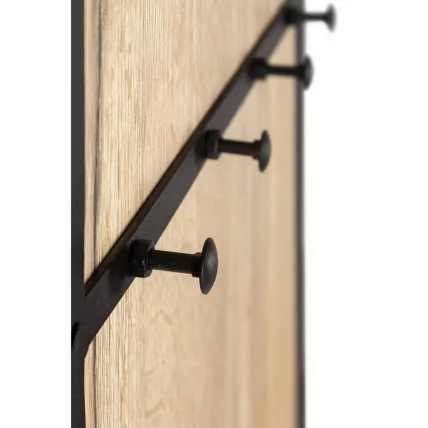 Панель для прихожей с вешалкой Loft (В) Дуб Натур_4