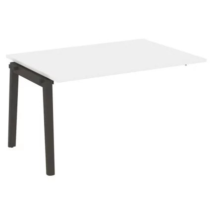 Проходной наборный элемент переговорного стола ONIX WOOD OW.NPRG-3 Белый Бриллиант/Темный_0