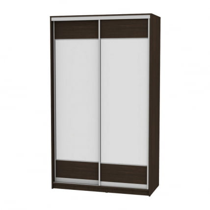 Шкаф-купе B-230х135х60-1(Венге-D8D8)_0