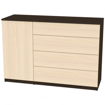 Комод Калисто(K42)923х1352х468PUSHtoOPEN(Венге-ДМ)_0