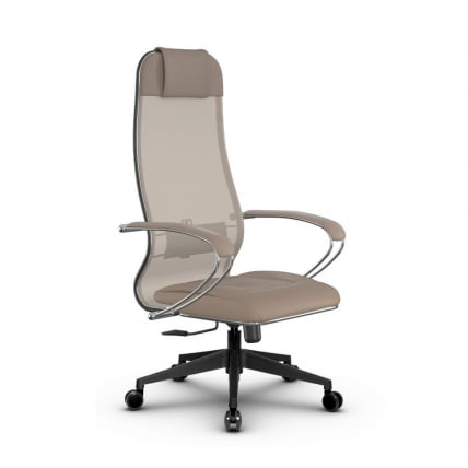 Кресло офисное МЕТТА B 1m 5/K116, Основание 17832 Комплект 4 Темно-бежевое_0