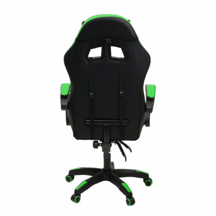 Кресло 892-1 цвет черный/зеленый с массажем 892-1-black-green-mass_3