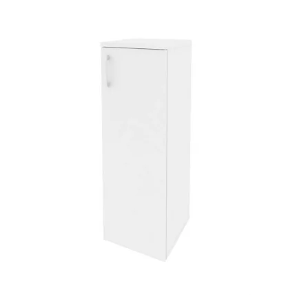 Шкаф средний узкий правый ONIX O.SU-2.3(R) Белый Бриллиант_0