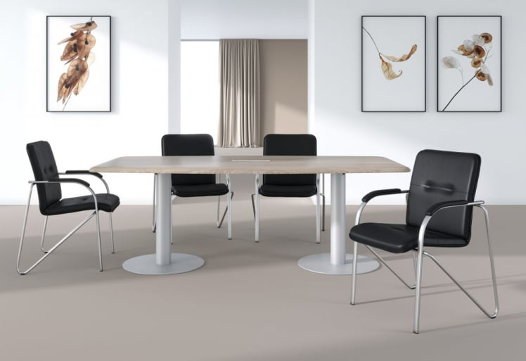 Кресло посетителя CHAIRMAN 850 N Черный_5